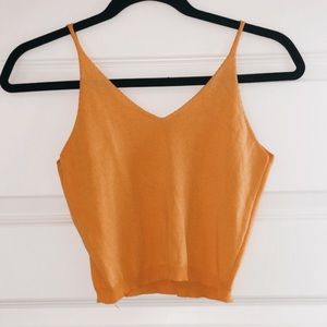Marigold tank top